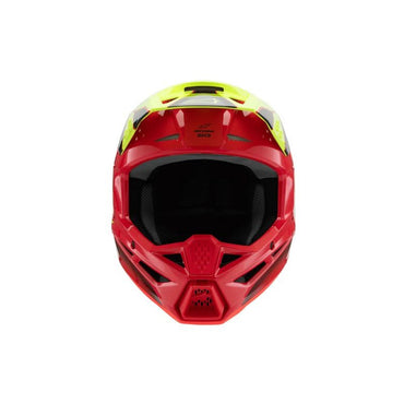 Alpinestars Barnhjälm SM3 Youth Röd/Gul Fluo/Svart