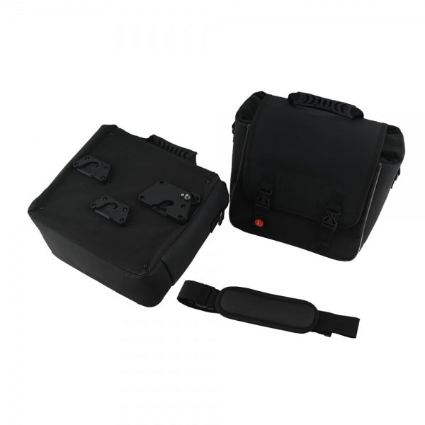 Side bags 2-pack black CL-X 700 ADV