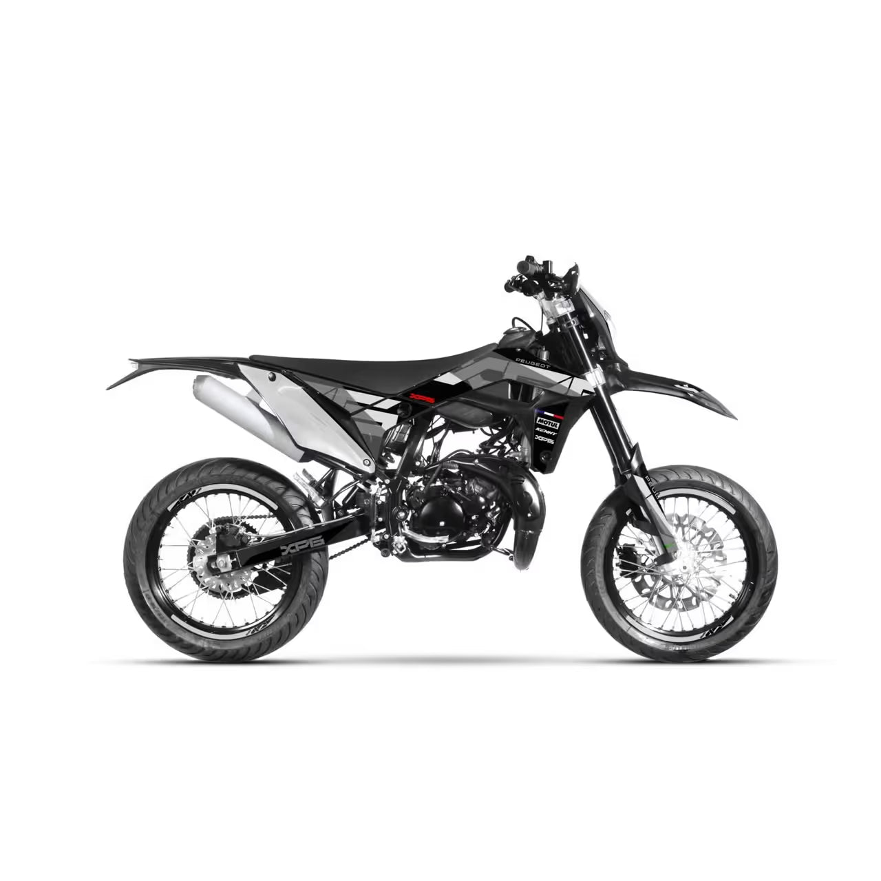 Peugeot XP6 Svart Crossmoped 45km/h - ÖREBRO MC SERVICE