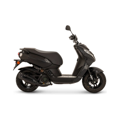 Peugeot Streetzone 4-takt Mattsvart 45km/h