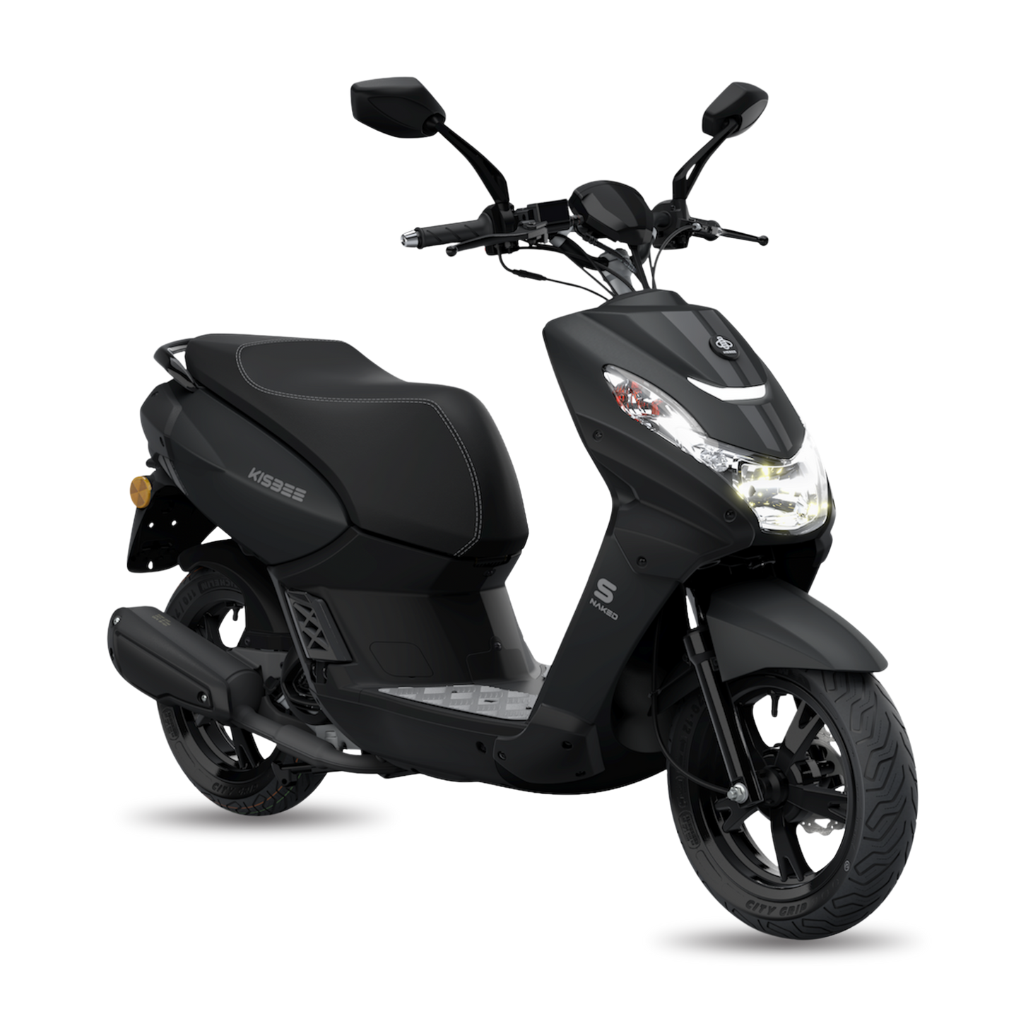 Peugeot Naked 4-takt Mattsvart 45km/h €5+