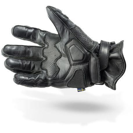 Lindstrands MC Handske Holen Svart - ÖREBRO MC SERVICE