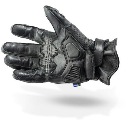 Lindstrands MC Handske Holen Svart - ÖREBRO MC SERVICE