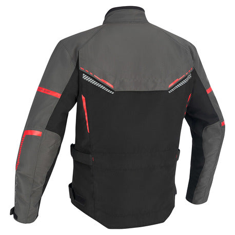 Lindstrands Textiljacka Lomsen Grå/Svart - ÖREBRO MC SERVICE