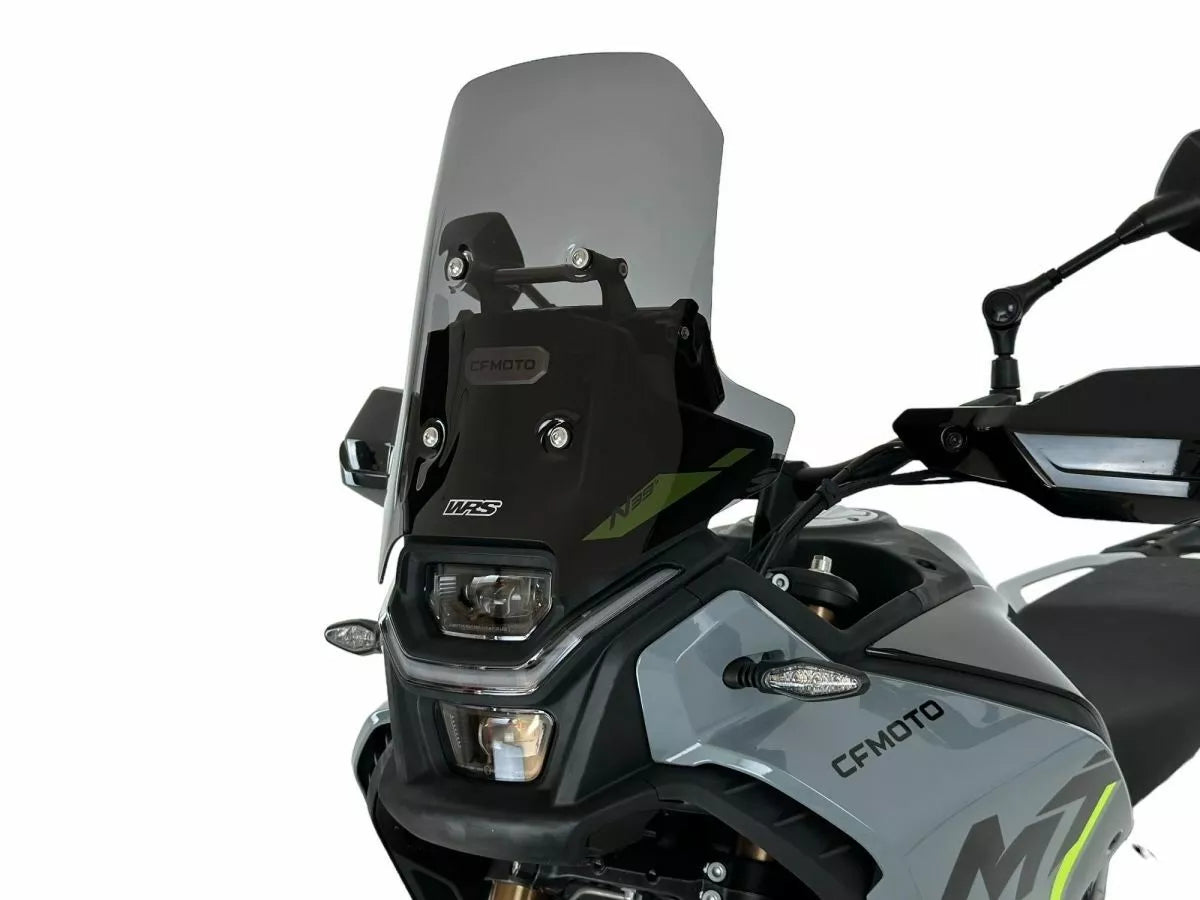 WRS Ruta Dark Smoke Mörktonad CFMOTO 450 MT