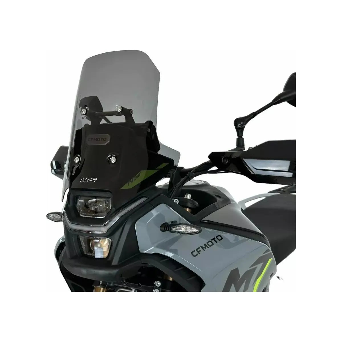 WRS Ruta Dark Smoke Mörktonad CFMOTO 450 MT