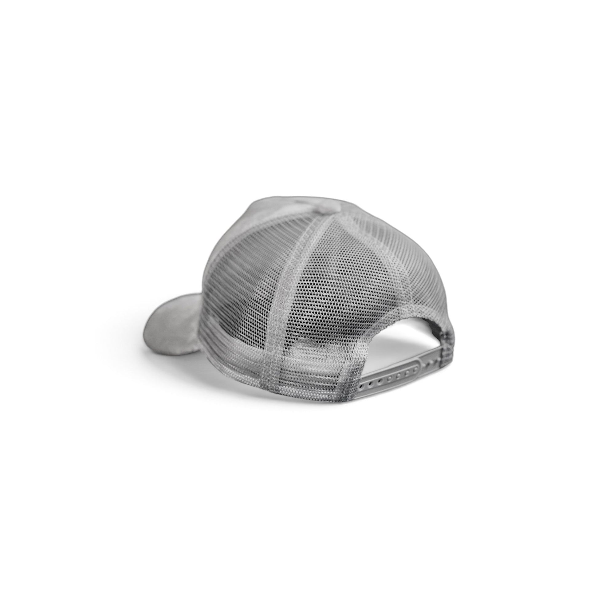 ÖMC Trucker Keps Velvet Light Grey - ÖREBRO MC SERVICE
