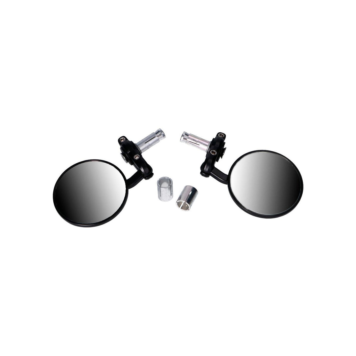 Backspeglar sats underliggande runda 2-pack