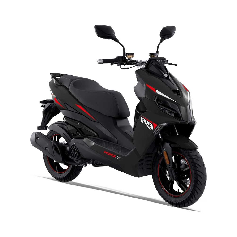MOTOCR R9 SP 4T EFI Mattsvart 45km/h