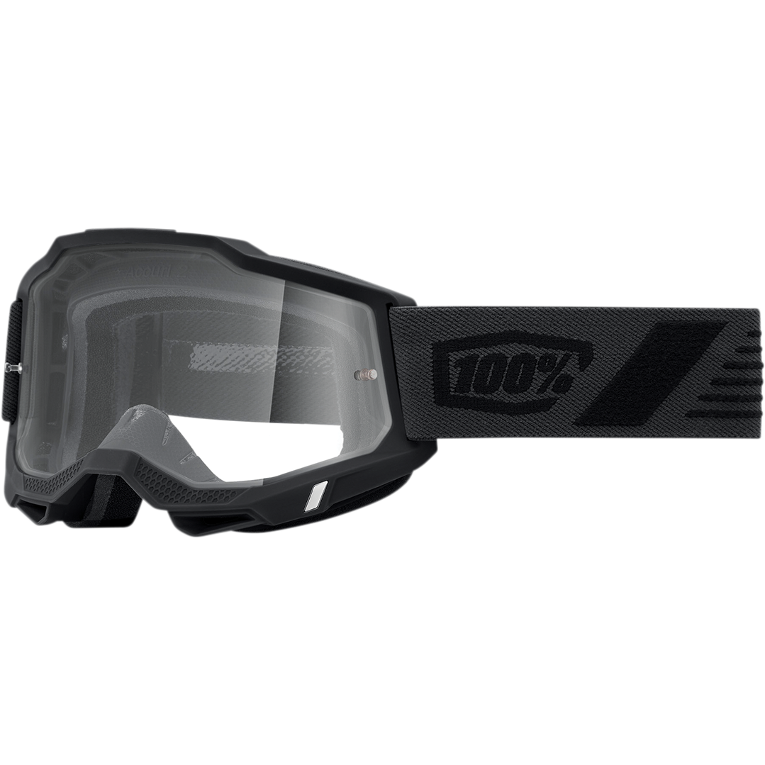 100% Goggles Accuri 2 Svart Klart glas
