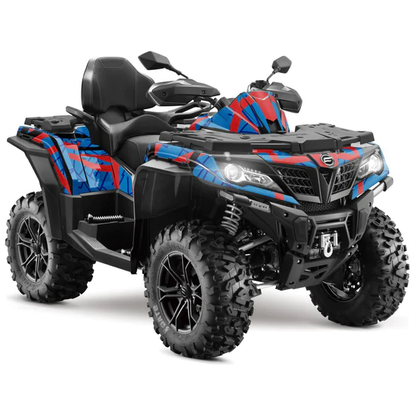 Dekalkit CFMOTO 850 & 1000 Blå/Röd 2018-2023