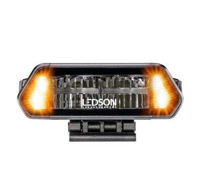 LEDSON Epix5+ Prime Strobe LED-ramp, Orange/vit pos, Blixt