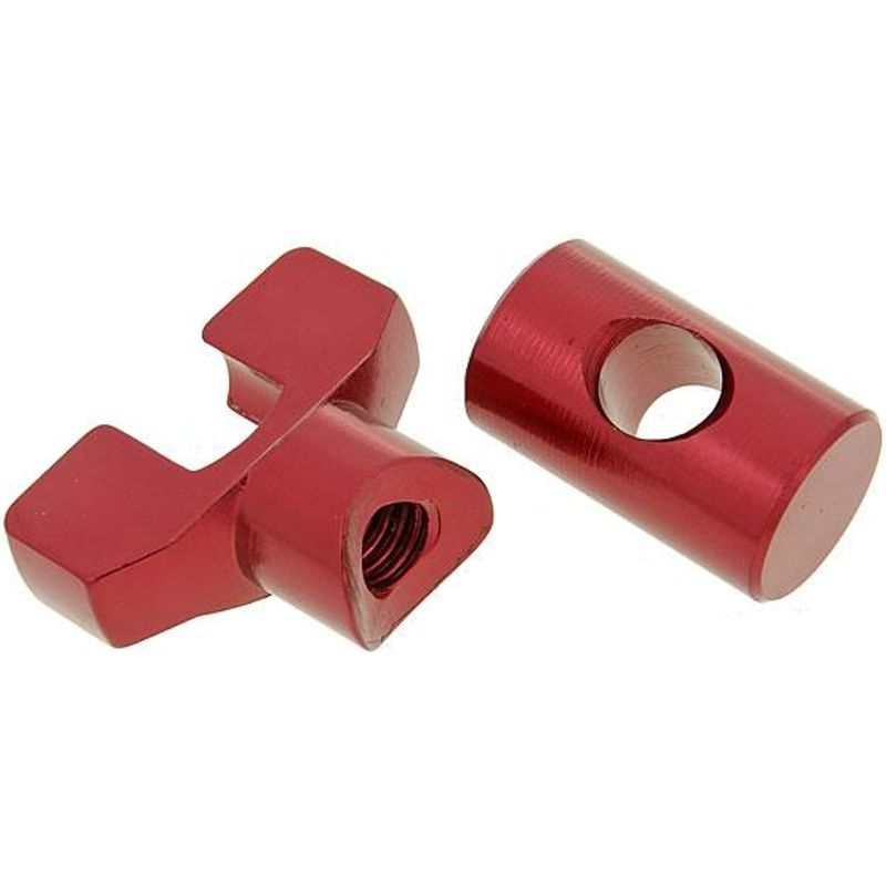 Rear brake cable nut tensioner universal - Red