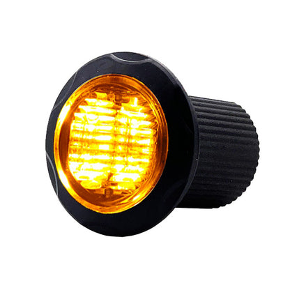LEDSON Hide-away LED-blixtljus (ECE R65) Orange 35mm