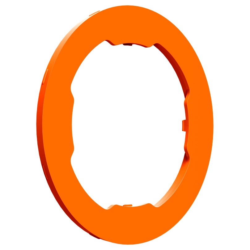 Quad Lock Magnet ring Design - Orange