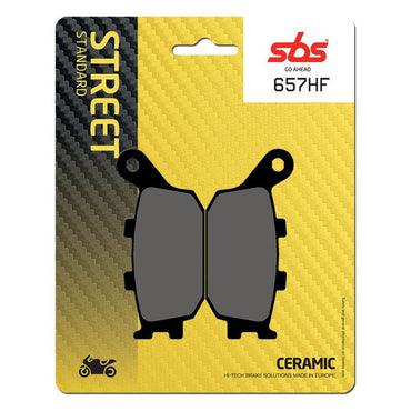 Sbs Bromsklossats Ceramic 657HF Honda, Kawasaki, Yamaha
