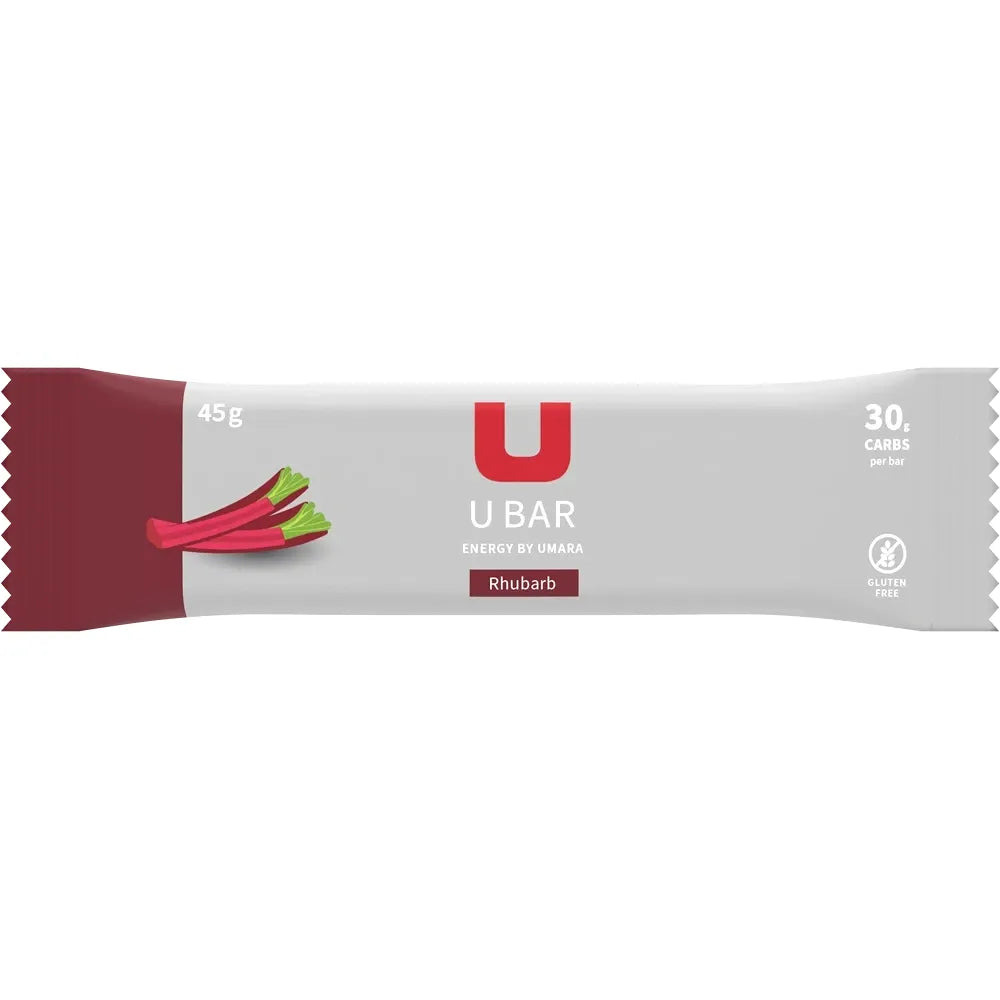 UMARA U BAR Energibar 45g - Rabarber