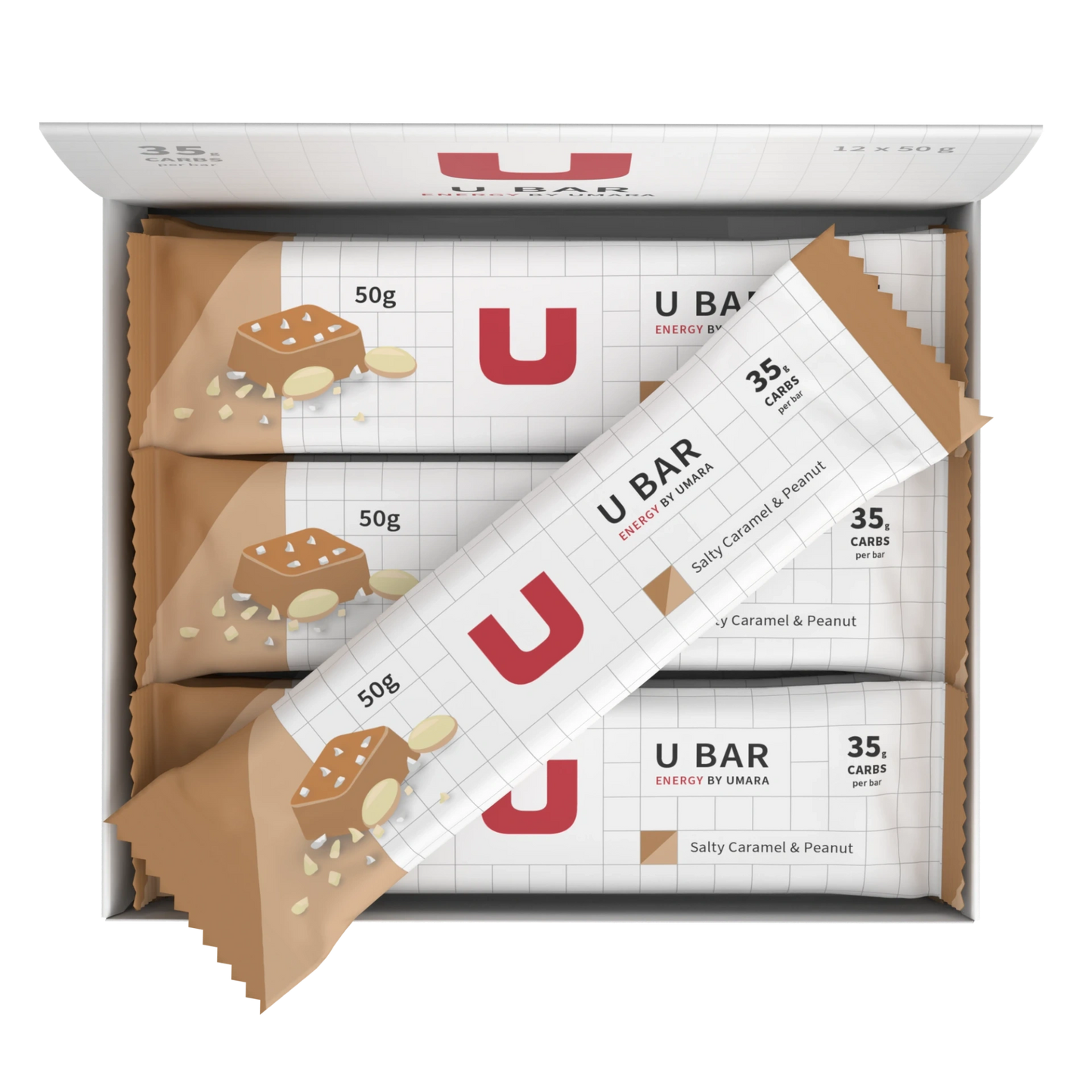 UMARA U SALTY BAR 12st - Caramel Peanut - ÖREBRO MC SERVICE