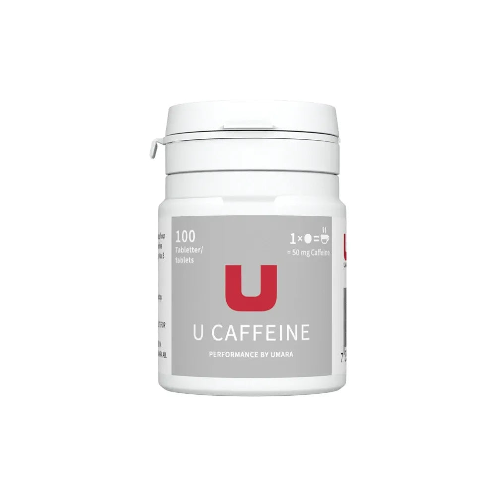 UMARA U CAFFEINE Koffeintabletter 50mg 100st - Neutral