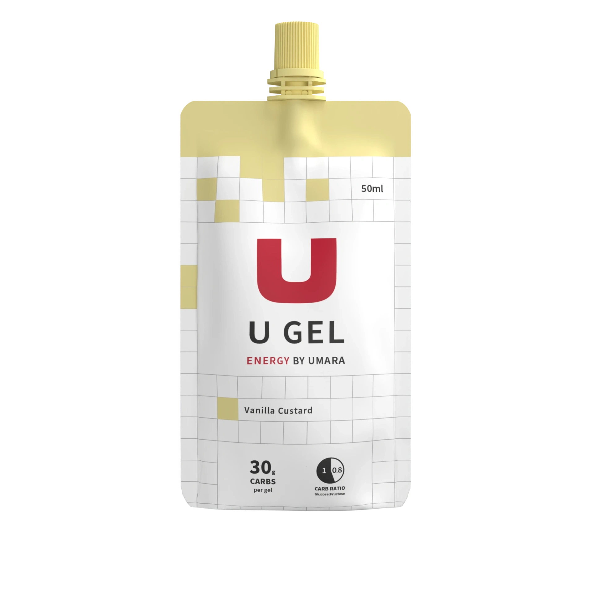 UMARA U GEL 30g Kolhydrater Skruvkork - Vaniljsås - ÖREBRO MC SERVICE
