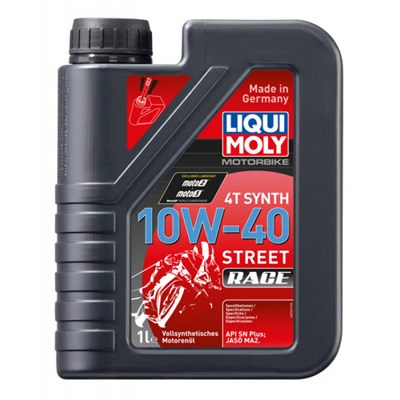 10W40 helsyntet Street Race 1L