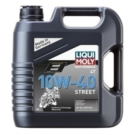 10W-40 Street 4T-olja 4L