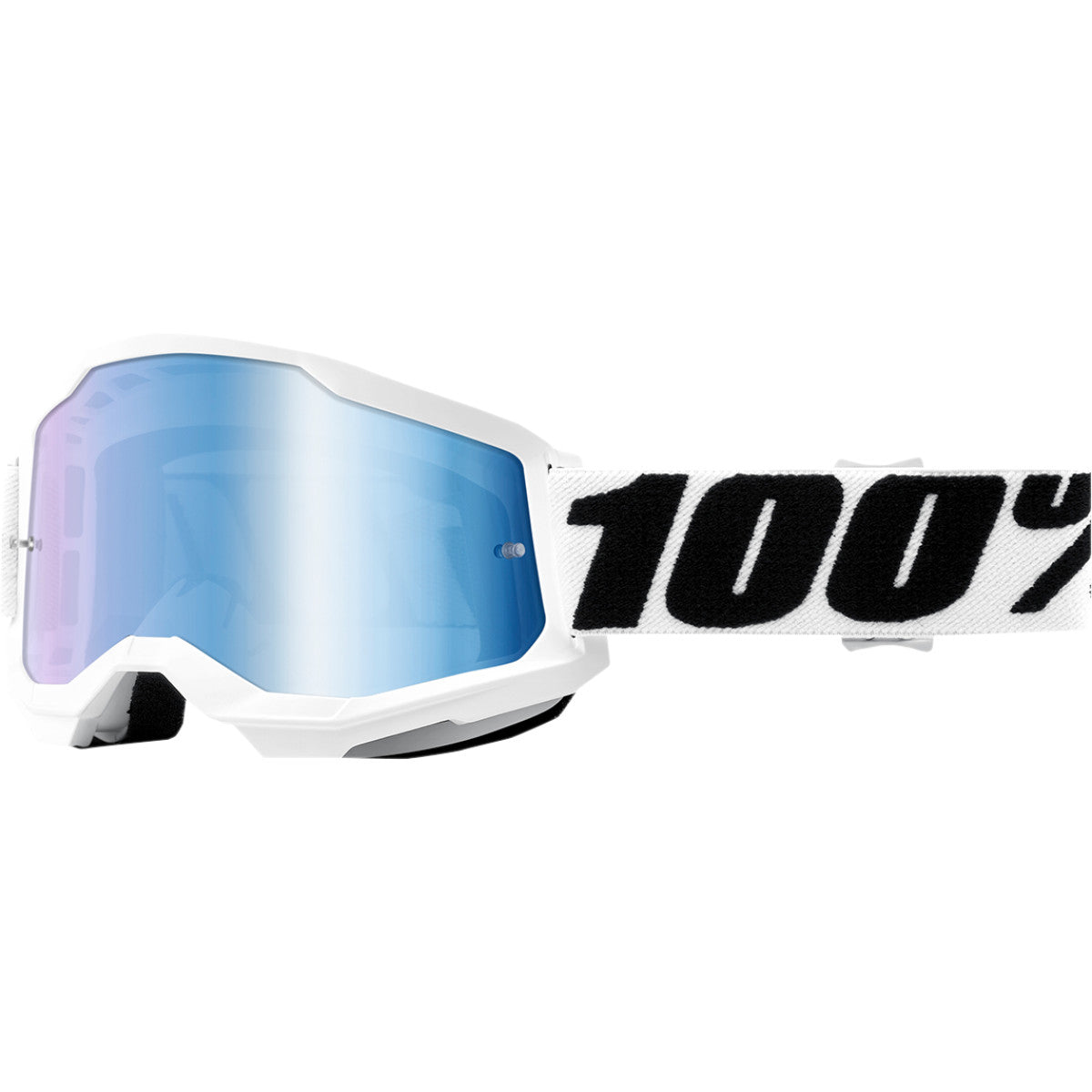 100% Goggles Strata 2 WHITE