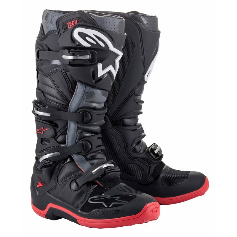 BARGAIN Alpinestars boots Tech 7 Black/Grey/Red