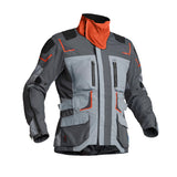 BARGAIN Linstrands Textile Jacket Myrvik Light Grey/Black/Orange