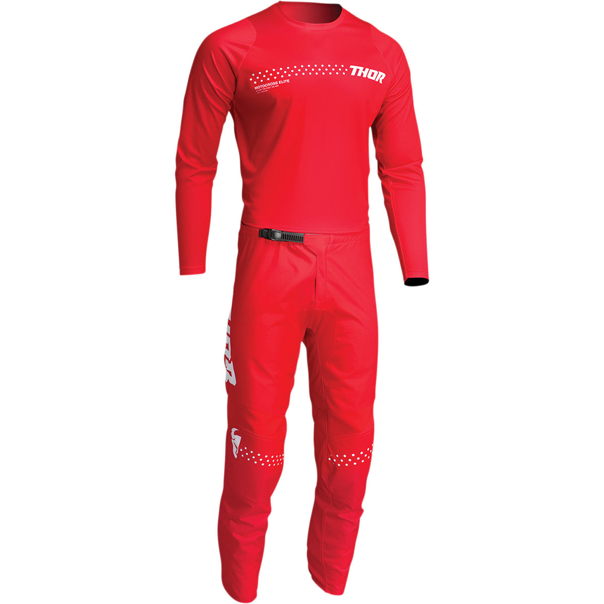 bargain Thor Sector motocross pants RD/WH