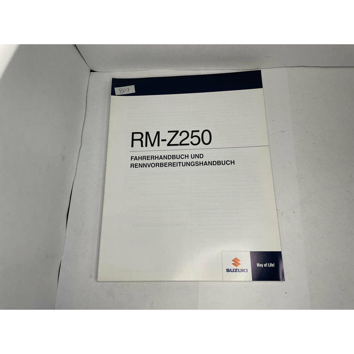 Manual SUZUKI RMZ250